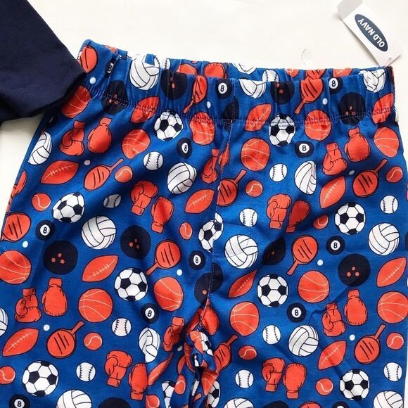 Old Navy NWT sports shirt/shorts pyjamas set S(6/7Y) - Picture 3 of 5